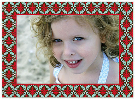 Digital Holiday Photo Cards by Stacy Claire Boyd (Fleur de Lovely - Red)