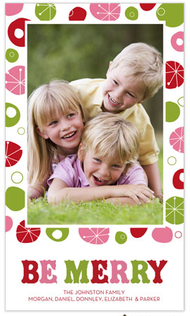 Holiday Photo Mount Cards by Stacy Claire Boyd (Funky Merriment - Red ) Holiday Photo Mount Cards by Stacy Claire Boyd (Funky Merriment - Red )