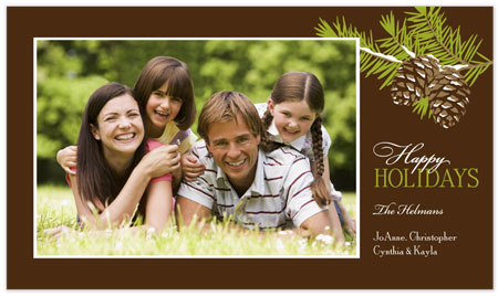 Holiday Photo Mount Cards by Stacy Claire Boyd (Woodsy Pine)
