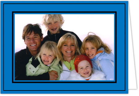 Holiday Photo Mount Cards by Stacy Claire Boyd - Holiday Elegance Sapphire Holiday Photo Mount Cards by Stacy Claire Boyd - Holiday Elegance Sapphire
