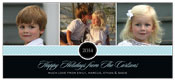 Digital Holiday Photo Cards by Stacy Claire Boyd (A Very Good Year - Blue)