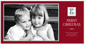 Holiday Photo Mount Cards by Stacy Claire Boyd (Seasonal Simplicity - Red)