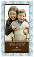 Digital Holiday Photo Cards by Stacy Claire Boyd (Frosty Flakes)