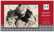 Digital Holiday Photo Cards by Stacy Claire Boyd (Merry Houndstooth)