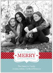 Digital Holiday Photo Cards by Stacy Claire Boyd (Merry Little Badge)