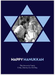 Digital Holiday Photo Cards by Stacy Claire Boyd (Hanukkah Star)
