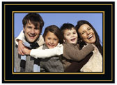 Digital Holiday Photo Cards by Stacy Claire Boyd (Holiday Elegance - Black)