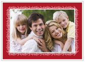Digital Holiday Photo Cards by Stacy Claire Boyd (Snowdrift - Ruby)