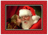 Digital Holiday Photo Cards by Stacy Claire Boyd (Damask - Berry)
