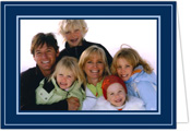 Holiday Photo Mount Cards by Stacy Claire Boyd - Holiday Elegance Navy