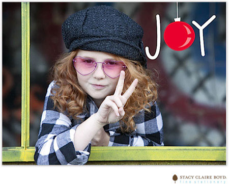 Digital Holiday Photo Cards by Stacy Claire Boyd (Ornament of Joy - Folded) Digital Holiday Photo Cards by Stacy Claire Boyd (Ornament of Joy - Folded)
