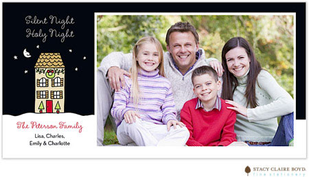 Holiday Photo Mount Cards by Stacy Claire Boyd (Silent Night - Flat)