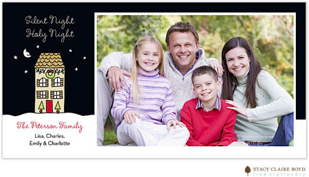 Holiday Photo Mount Cards by Stacy Claire Boyd (Silent Night - Flat) Holiday Photo Mount Cards by Stacy Claire Boyd (Silent Night - Flat)