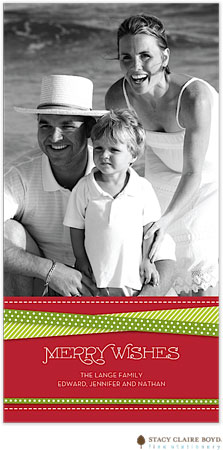 Digital Holiday Photo Cards by Stacy Claire Boyd (Ribbon Wishes - Flat) Digital Holiday Photo Cards by Stacy Claire Boyd (Ribbon Wishes - Flat)