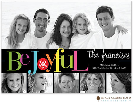 Digital Holiday Photo Cards by Stacy Claire Boyd (Be Joyful - Flat) Digital Holiday Photo Cards by Stacy Claire Boyd (Be Joyful - Flat)