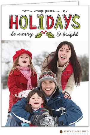 Digital Holiday Photo Cards by Stacy Claire Boyd (Bright Holidays - Folded) Digital Holiday Photo Cards by Stacy Claire Boyd (Bright Holidays - Folded)