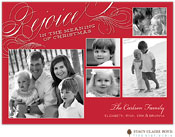 Digital Holiday Photo Cards by Stacy Claire Boyd (Rejoice - Flat)