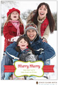 Digital Holiday Photo Cards by Stacy Claire Boyd (Merry Ribbon - Flat)