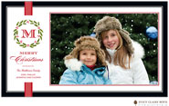 Holiday Photo Mount Cards by Stacy Claire Boyd (Festive Family Initial - Flat)