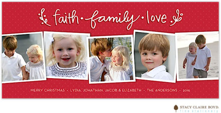 Digital Holiday Photo Cards by Stacy Claire Boyd (Faith Family & Love - Flat) Digital Holiday Photo Cards by Stacy Claire Boyd (Faith Family & Love - Flat)
