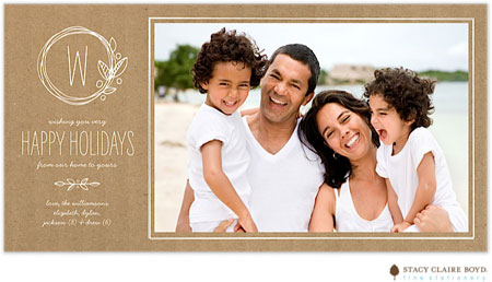 Digital Holiday Photo Cards by Stacy Claire Boyd (Woodsy Wreath - Flat) Digital Holiday Photo Cards by Stacy Claire Boyd (Woodsy Wreath - Flat)
