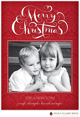 Digital Holiday Photo Cards by Stacy Claire Boyd (A Beautiful Christmas - Flat)