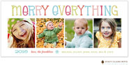 Digital Holiday Photo Cards by Stacy Claire Boyd (Merry Bright Everything - Flat)