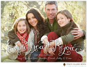 Digital Holiday Photo Cards by Stacy Claire Boyd (Every Heart Rejoice - Flat)