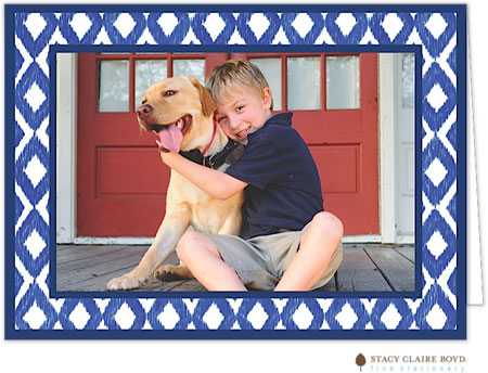 Holiday Photo Mount Cards by Stacy Claire Boyd (Handpainted Ikat) Holiday Photo Mount Cards by Stacy Claire Boyd (Handpainted Ikat)