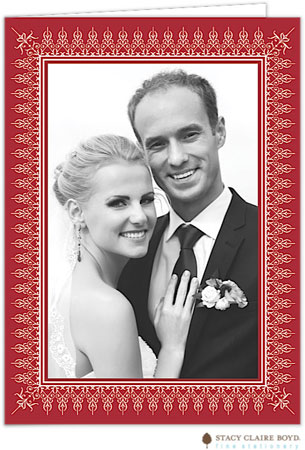 Holiday Photo Mount Cards by Stacy Claire Boyd (Lace Border)