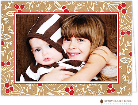 Holiday Photo Mount Cards by Stacy Claire Boyd (Burlap Pattern) Holiday Photo Mount Cards by Stacy Claire Boyd (Burlap Pattern)
