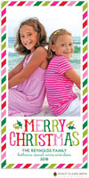Holiday Photo Mount Cards by Stacy Claire Boyd (Candy Stripe)