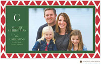 Holiday Photo Mount Cards by Stacy Claire Boyd (Christmas Ikat)
