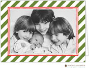 Holiday Photo Mount Cards by Stacy Claire Boyd (Cheer Stripe)