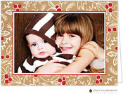 Holiday Photo Mount Cards by Stacy Claire Boyd (Burlap Pattern)