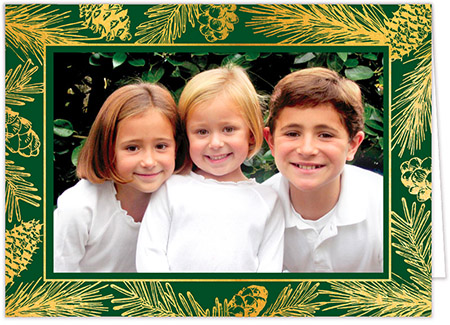 Digital Holiday Photo Cards by Stacy Claire Boyd - Forest Edge