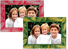 Digital Holiday Photo Cards by Stacy Claire Boyd - Forest Edge