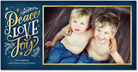 Digital Holiday Photo Cards by Stacy Claire Boyd (Peace Love Joy)