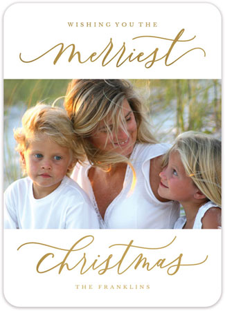 Digital Holiday Photo Cards by Stacy Claire Boyd (Beloved Season Foil Pressed)