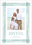 Digital Holiday Photo Cards by Stacy Claire Boyd (Beach Stripes)