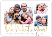 Digital Holiday Photo Cards by Stacy Claire Boyd (What A Year)