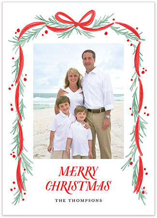 Digital Holiday Photo Cards by Stacy Claire Boyd (Bowed Border) Digital Holiday Photo Cards by Stacy Claire Boyd (Bowed Border)