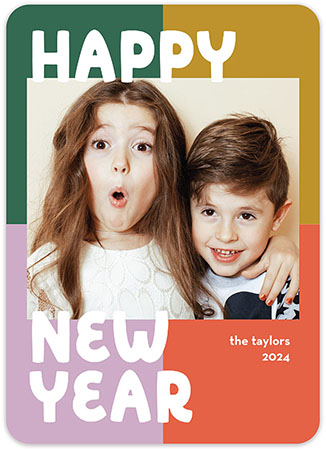 Digital Holiday Photo Cards by Stacy Claire Boyd (Color Block) Digital Holiday Photo Cards by Stacy Claire Boyd (Color Block)