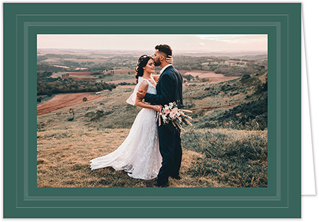 Holiday Photo Mount Cards by Stacy Claire Boyd (Framed Blind Debossed)
