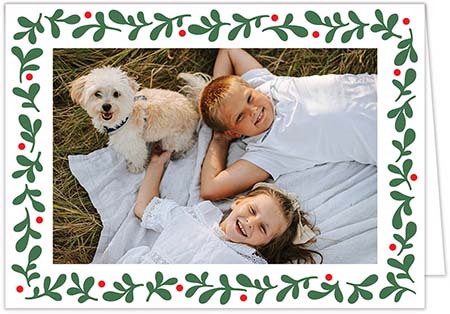 Mounted Holiday Photo Card - The Big Joy Design | Stacy Claire Boyd