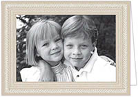 Mounted Holiday Photo Card - Book Cover Border Design | Stacy Claire Boyd