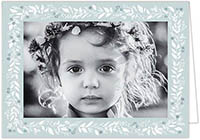 Mounted Holiday Photo Card - Garden Joy Design | Stacy Claire Boyd