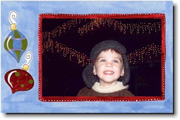 Sugar Cookie Holiday Photo Mount Cards - Christmas Ornaments 3