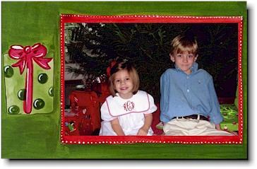 Sugar Cookie Holiday Photo Mount Cards - Present