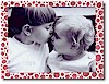 Sugar Cookie Holiday Photo Mount Cards - Red Dots